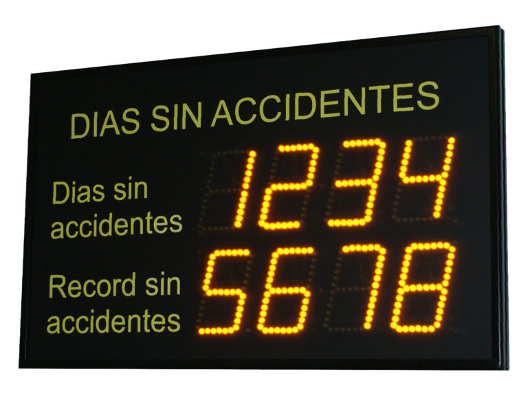 Contador días sin accidentes DMSFT02AFIR DITEL