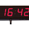 Reloj industrial de panel