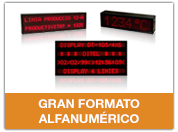 Gran formato alfanumérico