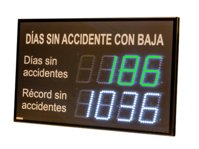 Indicador días sin accidentes