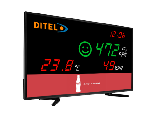 Medidor CO2 con datalogger