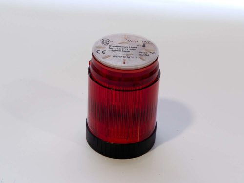 COLUMNA SEÑALIZACIÓN TRANSPARENTE BR50-LED-CL HI ROJO 24AC/DC ROJO