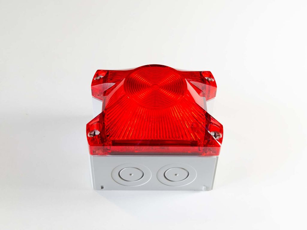 Baliza De Señalización Industrial LED Blanco / Rojo 90-265VAC