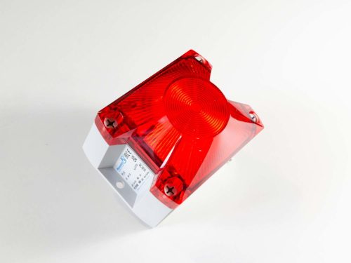 Baliza De Señalización Industrial LED Blanco / Rojo 12-48VDC