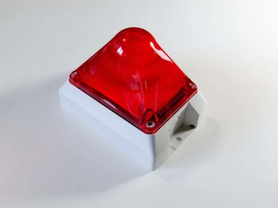 Baliza de señalización industrial LED blanco / rojo 95-265VAC
