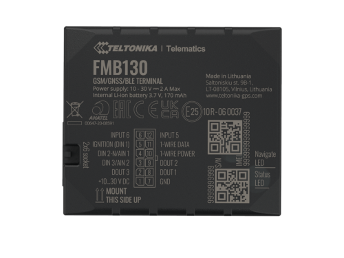 Rastreador GPRS / GNSS con configuración de entradas flexibles