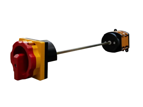 SELECTOR 3P+N 80A PANEL B. DOOR MOUNTED EXT.AXLE AND LID LOCK